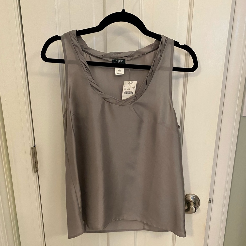NWT J. Crew Silk Top